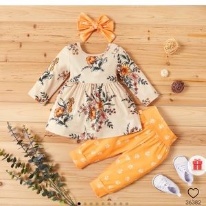 Matching toddler set
